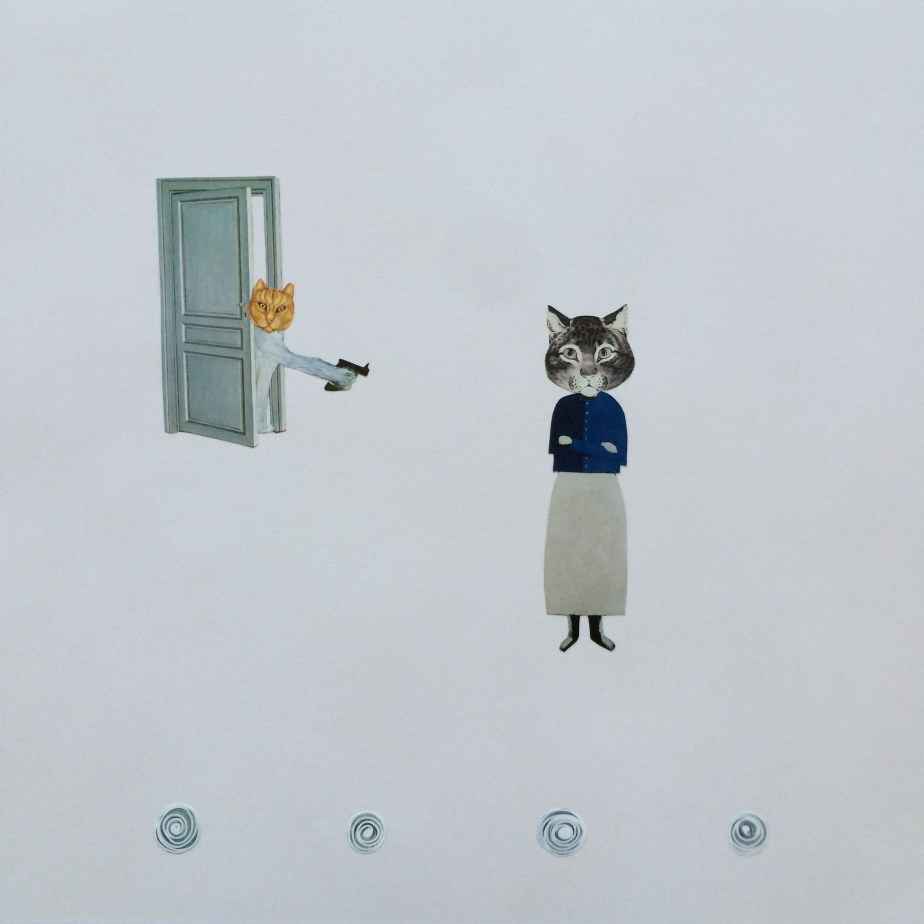 THE IMPASSIVITY OF CATS - if cats were human, they'd have no qualms with doing each other in...oddly, that is part of their charm.